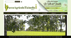 Desktop Screenshot of parcoticinello.it